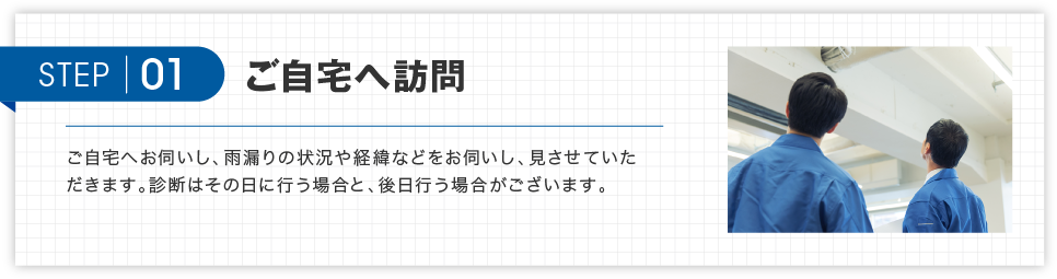 ご自宅へ訪問