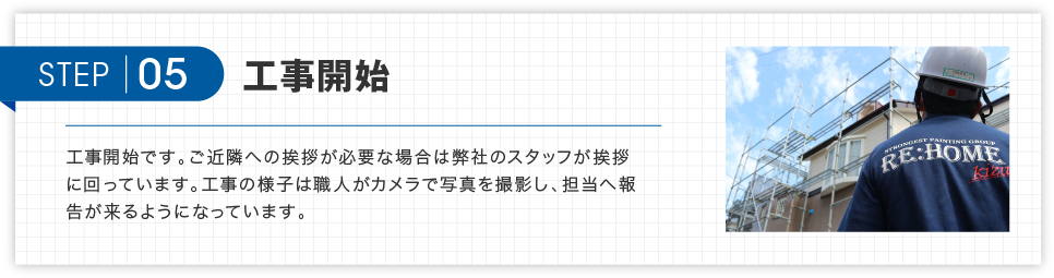 工事開始